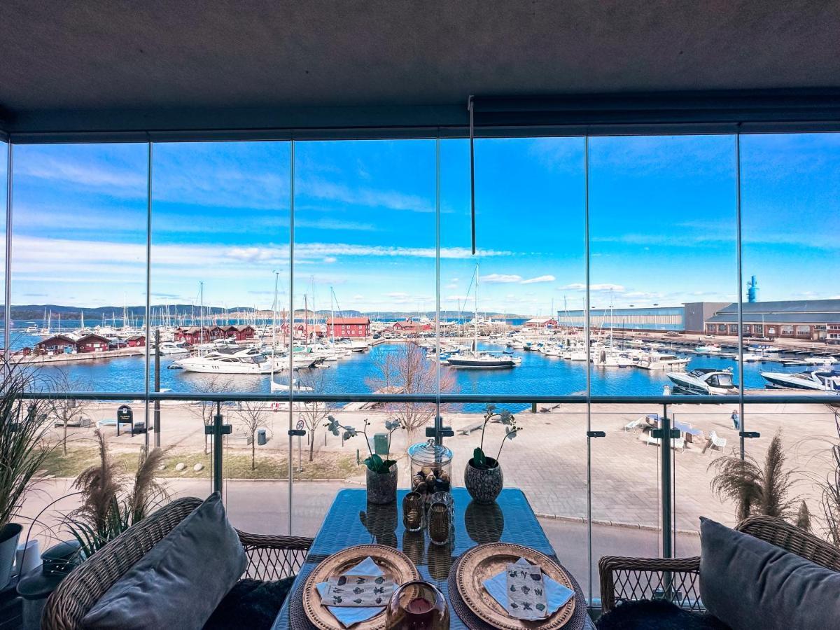 Holmestrand, Leilighet Pa Bryggekanten Exterior foto